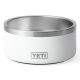 Yeti Boomer 8 Dog Bowl White