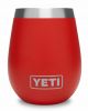 Yeti Rambler 10 OZ Wine Tumbler Canyon Red