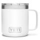 Yeti Rambler 10 Oz Stackable Mug White With Magslider