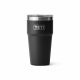Yeti Rambler 16 Oz Stackable Pint Black With Magslider
