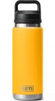 Yeti Rambler 26 Oz Water Bottle Alpine Yellow With Chug Cap