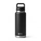 Yeti Rambler 36 Oz Water Bottle W/ Chug Cap Black