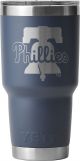 Yeti Rambler 30 Oz W/ Magslider Lid Navy Phillies