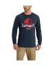 Carhartt Men's Lubbock Graphic Filled Flag Long-Sleeve T-Shirt