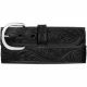 Leegin Mens Western Scroll Tooled Belt