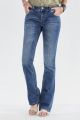 Miss Me Women's Feather Falls Mid-Rise Boot Cut Jeans