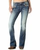 Women's Rebel Soul Mid-Rise Boot Cut Jeans