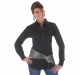 Wrangler® Western Fashion Long Sleeve Solid Top - Black